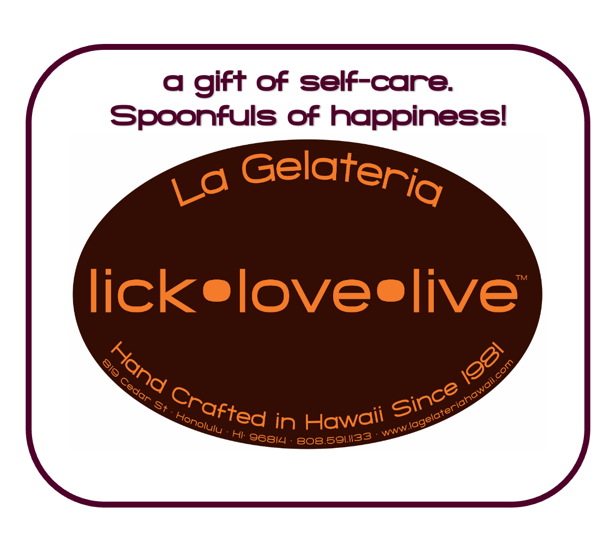 OTHER STUFF – La Gelateria