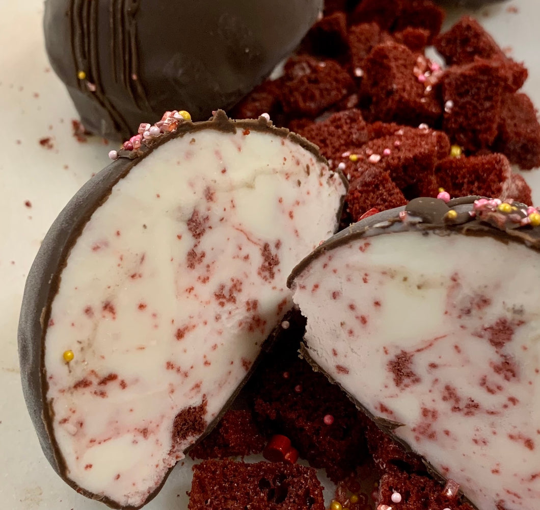 Red Velvet Cake Bombes (6-pack)