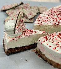 Load image into Gallery viewer, Chocolate &amp; Peppermint Bark Gelato Cake

