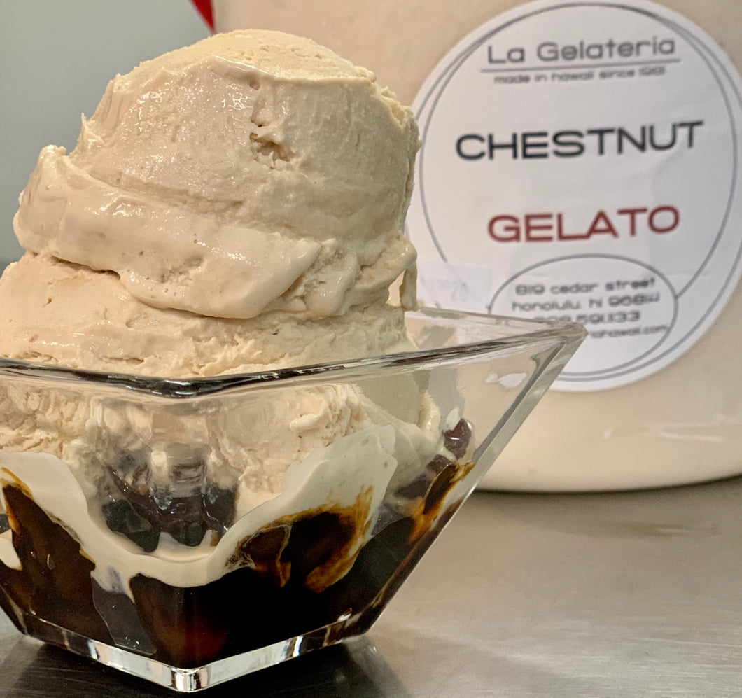 Roasted Chestnut Gelato