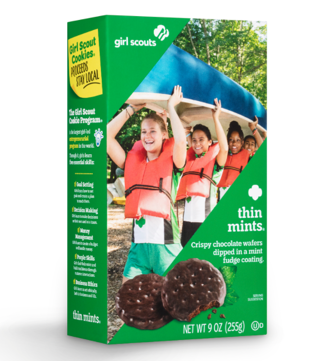 Girl Scout Cookies Thin Mints