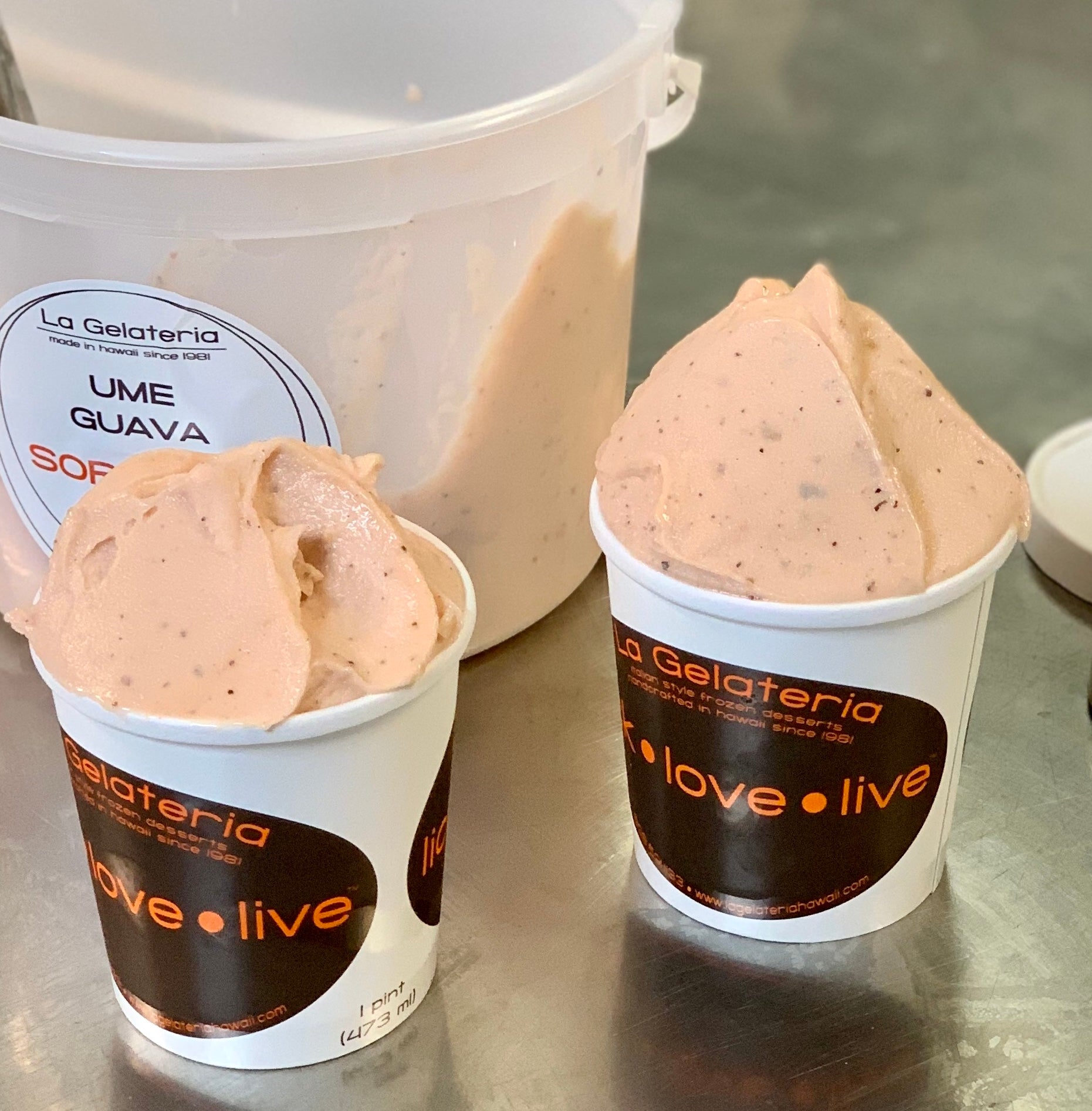 Ume Guava Sorbetto – La Gelateria